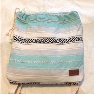 Back pack beach blanket